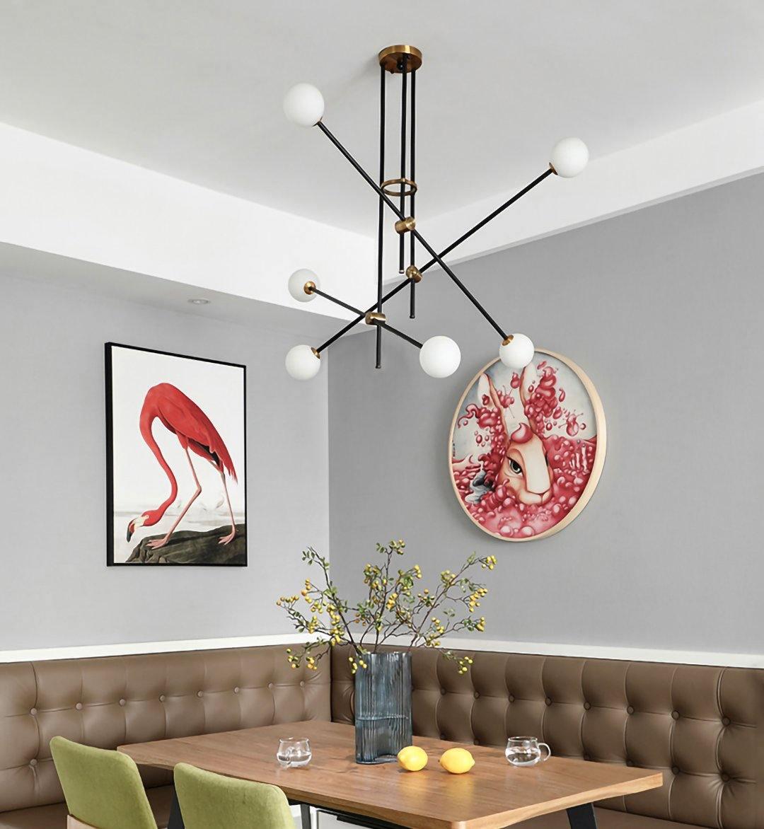 LustraLustre SI Laiton Verre Globe - Neutralighting