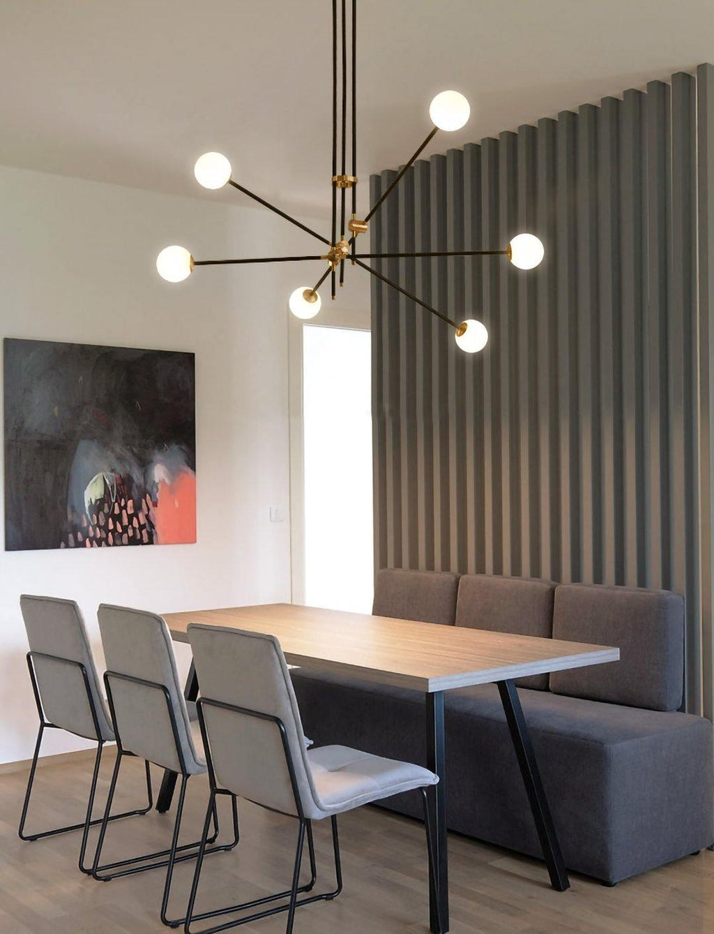LustraLustre SI Laiton Verre Globe - Neutralighting