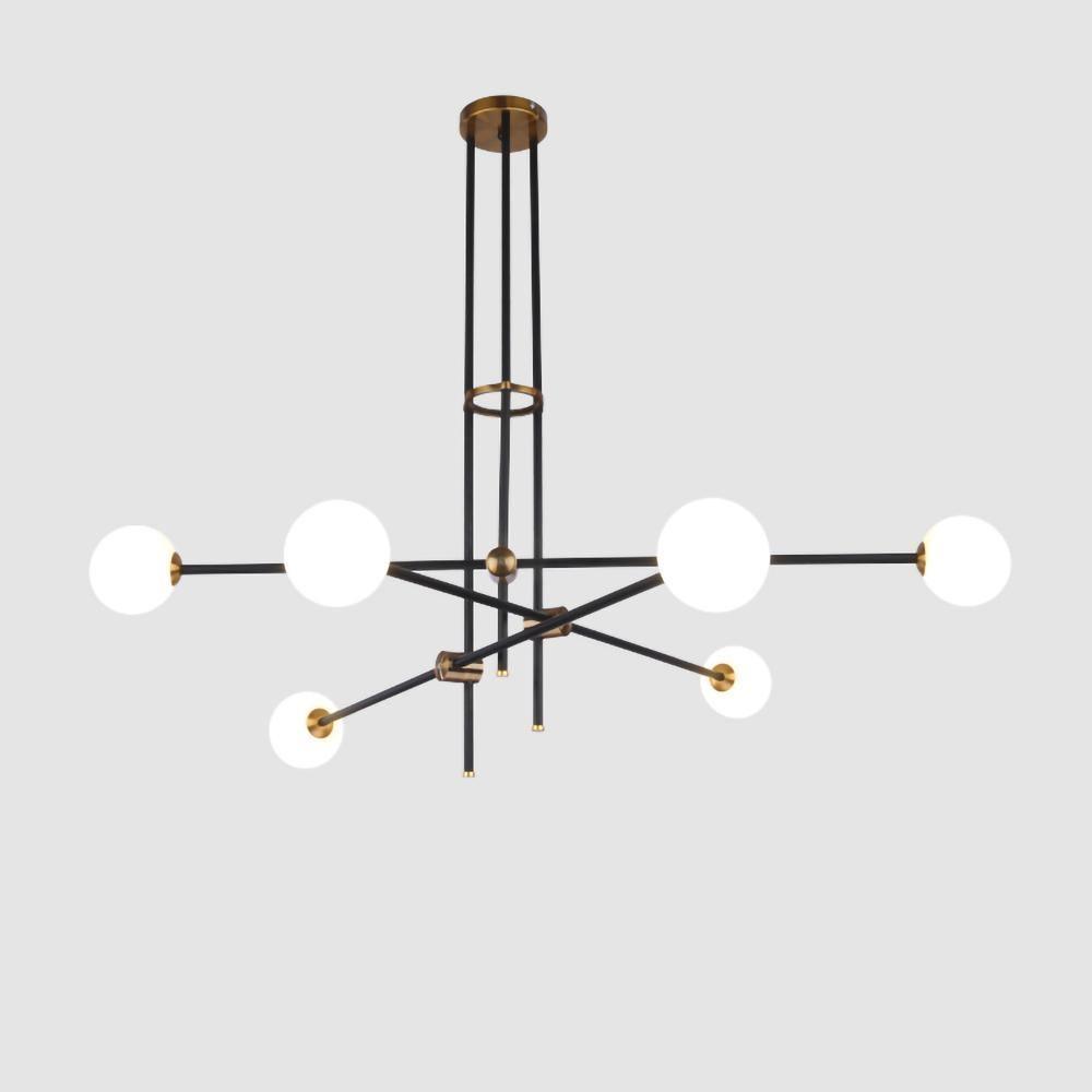 LustraLustre SI Laiton Verre Globe - Neutralighting