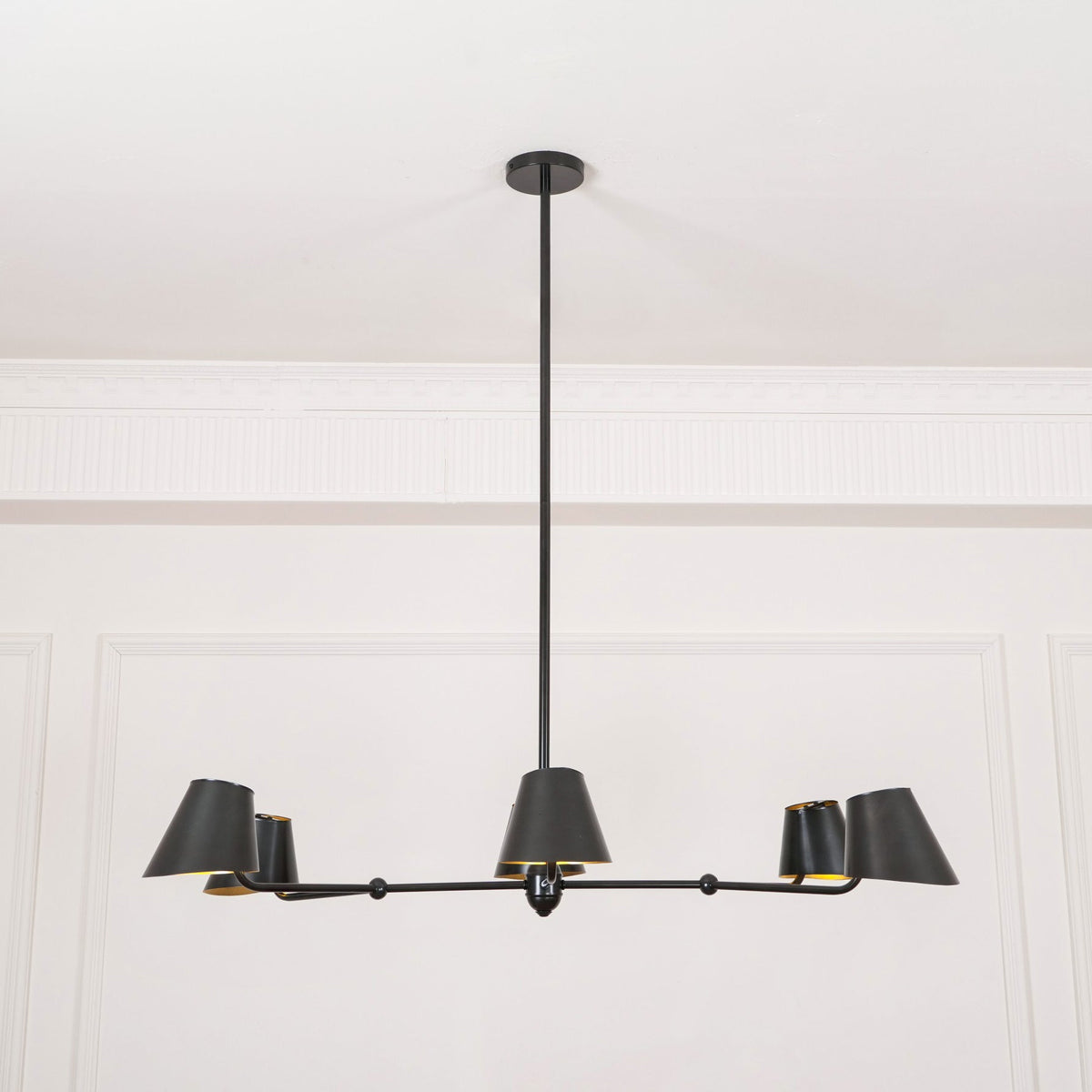Vemarora Lustre Métal Linéaire Industriel Vintage - Neutralighting