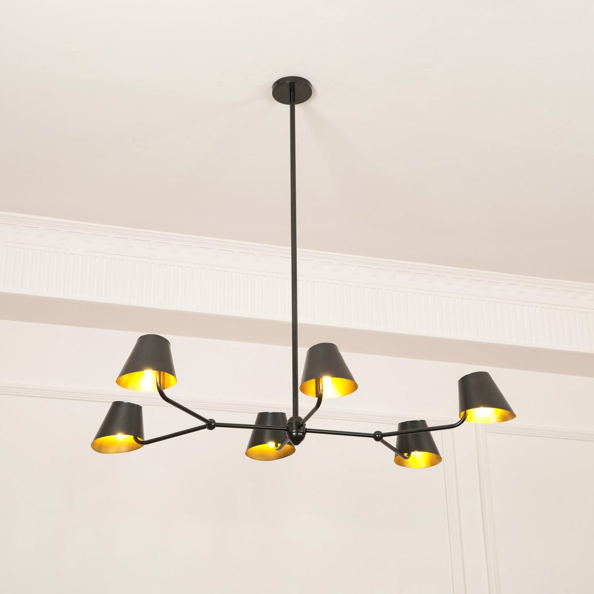 Vemarora Lustre Métal Linéaire Industriel Vintage - Neutralighting