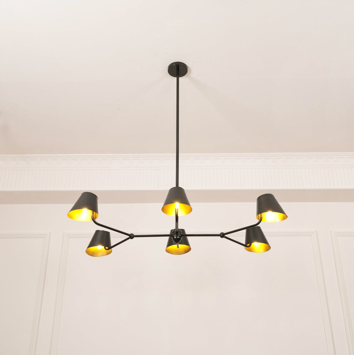 Vemarora Lustre Métal Linéaire Industriel Vintage - Neutralighting