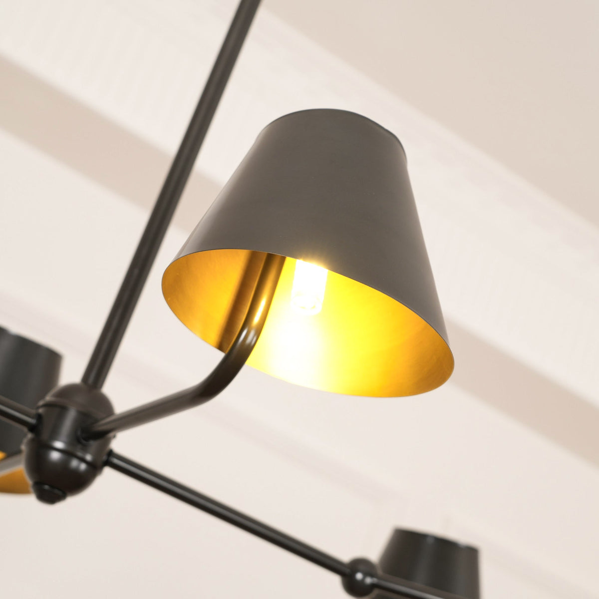 Vemarora Lustre Métal Linéaire Industriel Vintage - Neutralighting