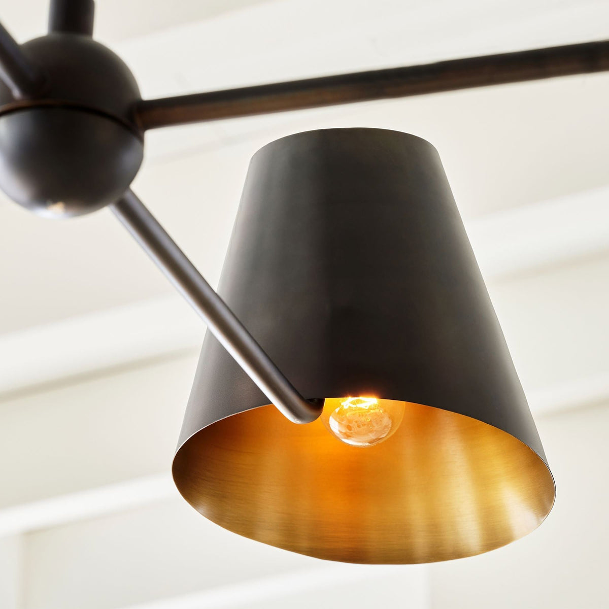 Vemarora Lustre Métal Linéaire Industriel Vintage - Neutralighting