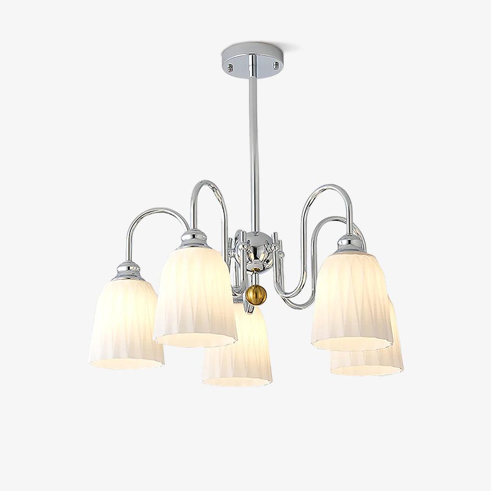 Micah Chandelier Vintage en Verre - Neutralighting