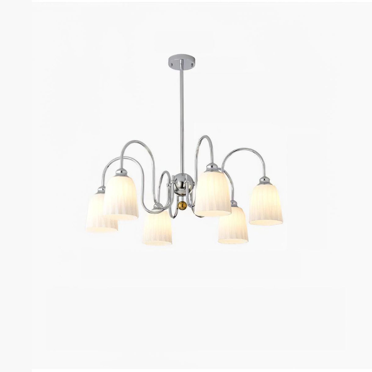 Micah Chandelier Vintage en Verre - Neutralighting