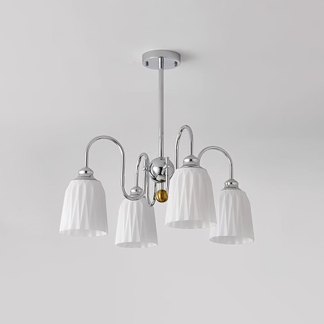 Micah Chandelier Vintage en Verre - Neutralighting