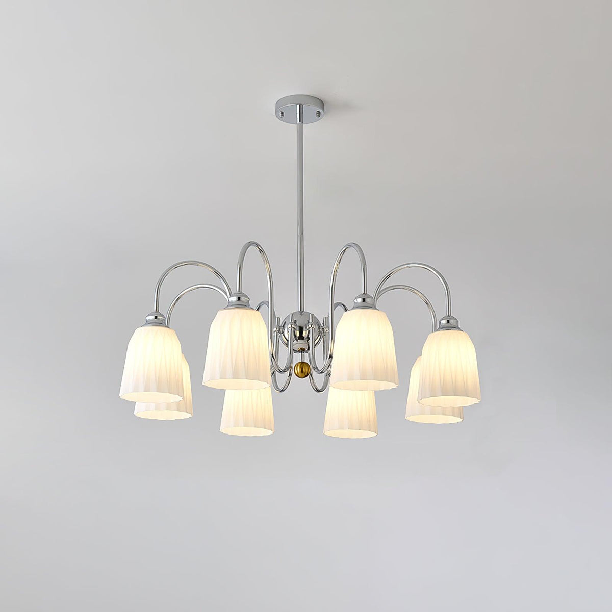 Micah Chandelier Vintage en Verre - Neutralighting