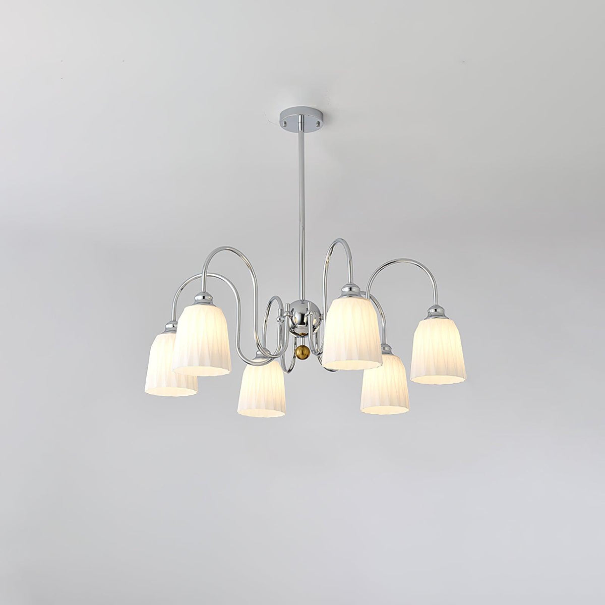 Micah Chandelier Vintage en Verre - Neutralighting