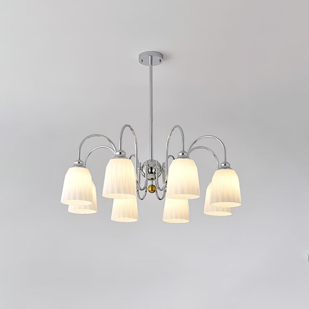 Micah Chandelier Vintage en Verre - Neutralighting