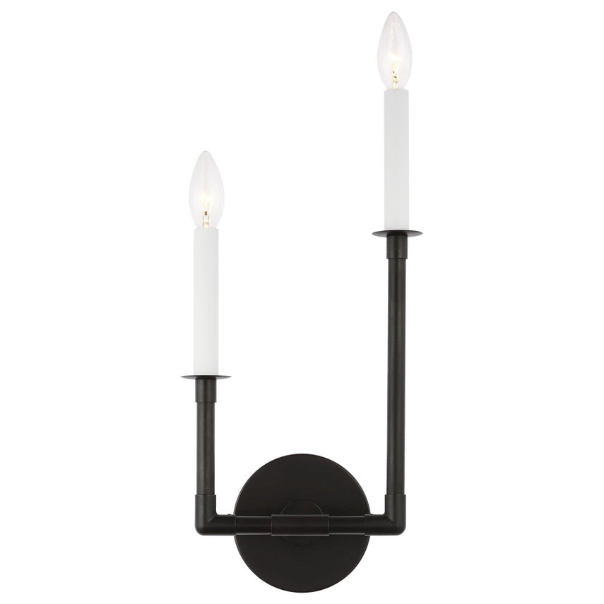 Alvuvyh Moderne Minimaliste Noir Métal Applique Murale - Neutralighting