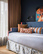 Vatnuvyu Moderne Minimaliste Tissu Métal Applique Murale - Neutralighting
