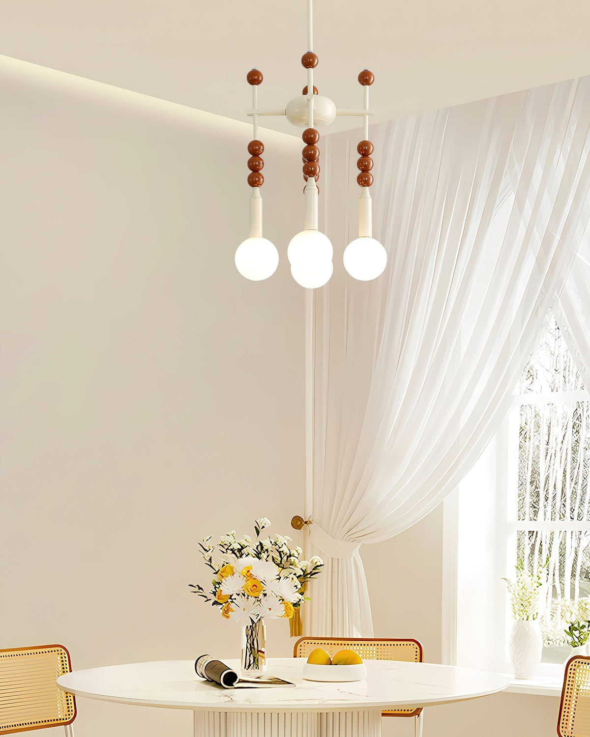Coshae Nordic Art Verre Suspension Lumière - Neutralighting