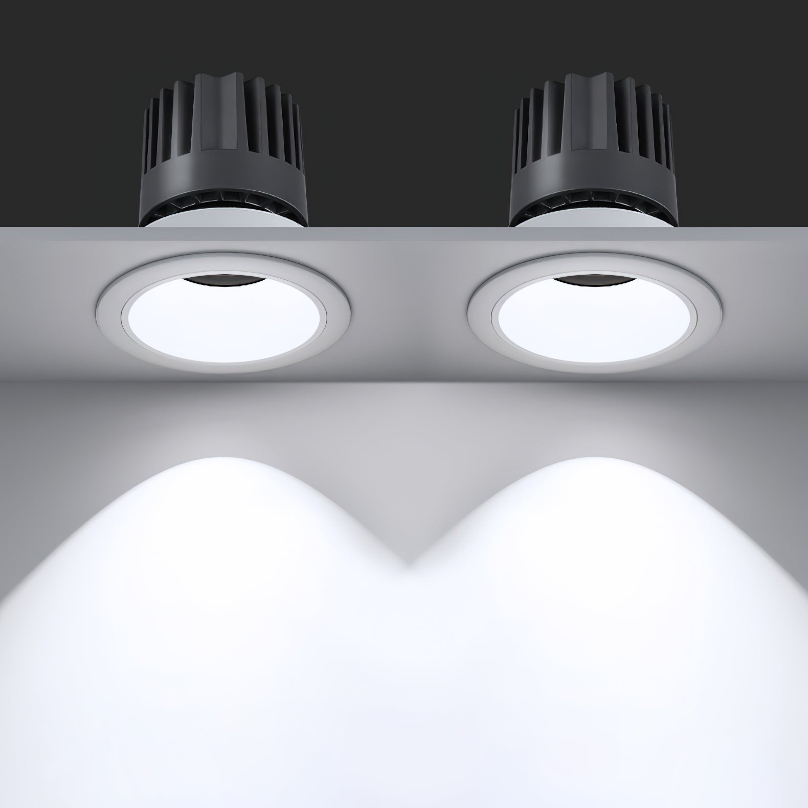 Vesoris Plafonnier LED Encastré Classique Beam - Neutralighting