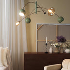 Lustra Chandelier Vert Sci-Fi Élégant - Neutralighting