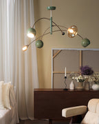Lustra Chandelier Vert Sci-Fi Élégant - Neutralighting