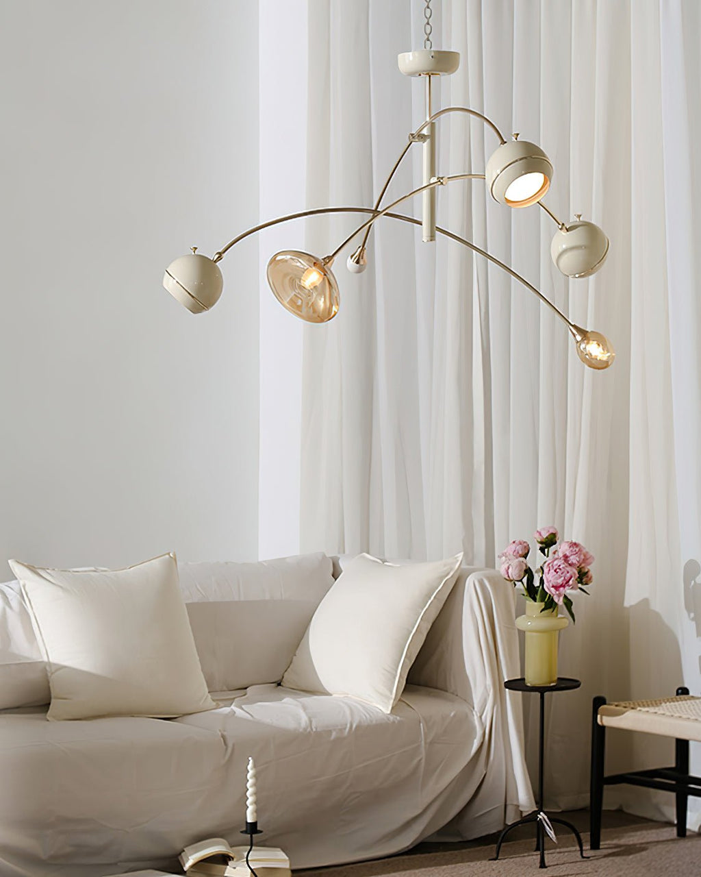 Lustra Chandelier Vert Sci-Fi Élégant - Neutralighting