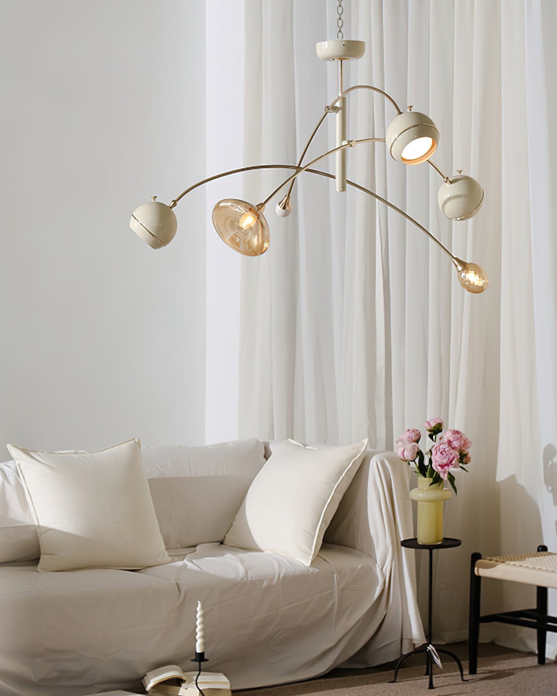 Lustra Chandelier Vert Sci-Fi Élégant - Neutralighting
