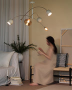 Lustra Chandelier Vert Sci-Fi Élégant - Neutralighting
