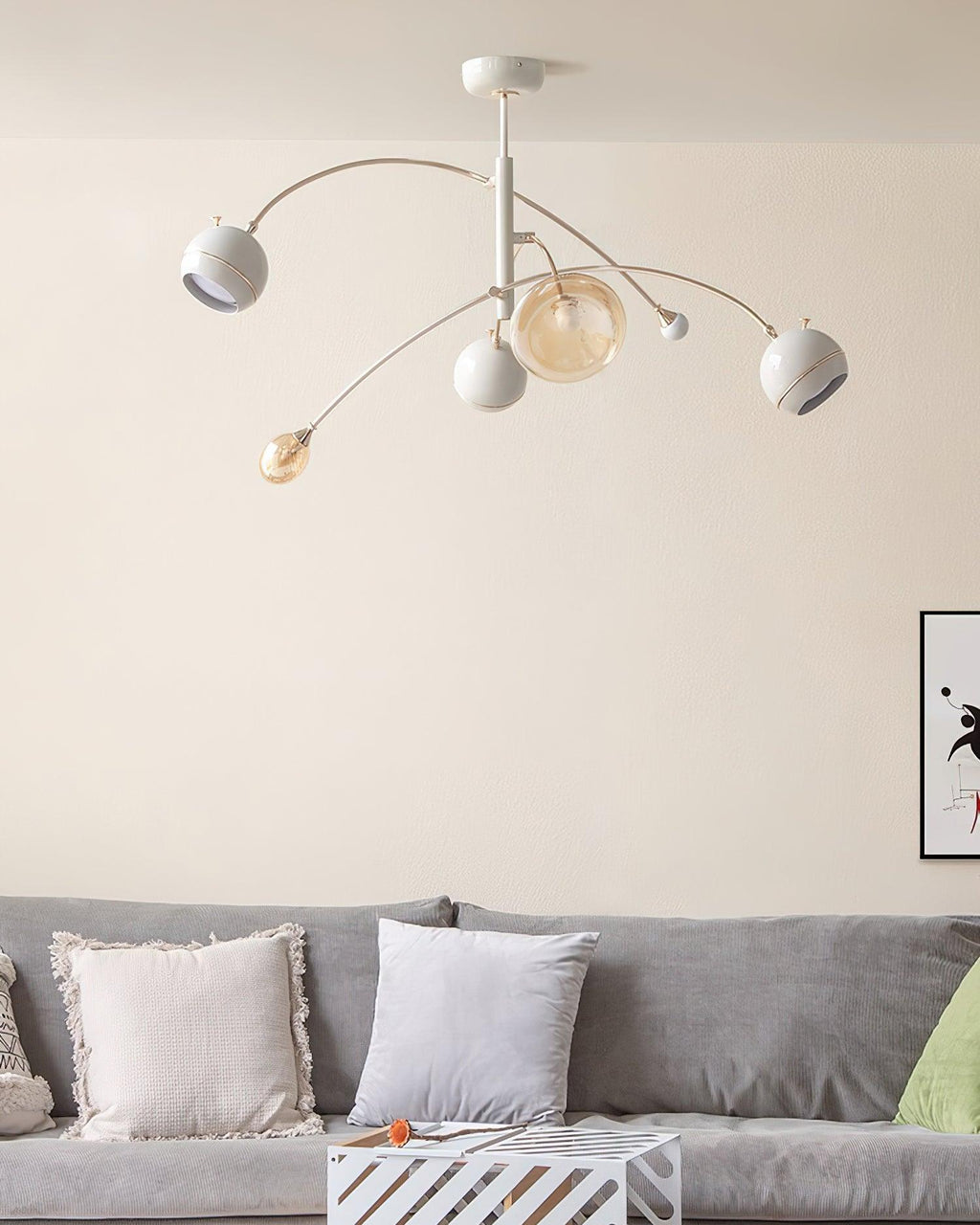 Lustra Chandelier Vert Sci-Fi Élégant - Neutralighting