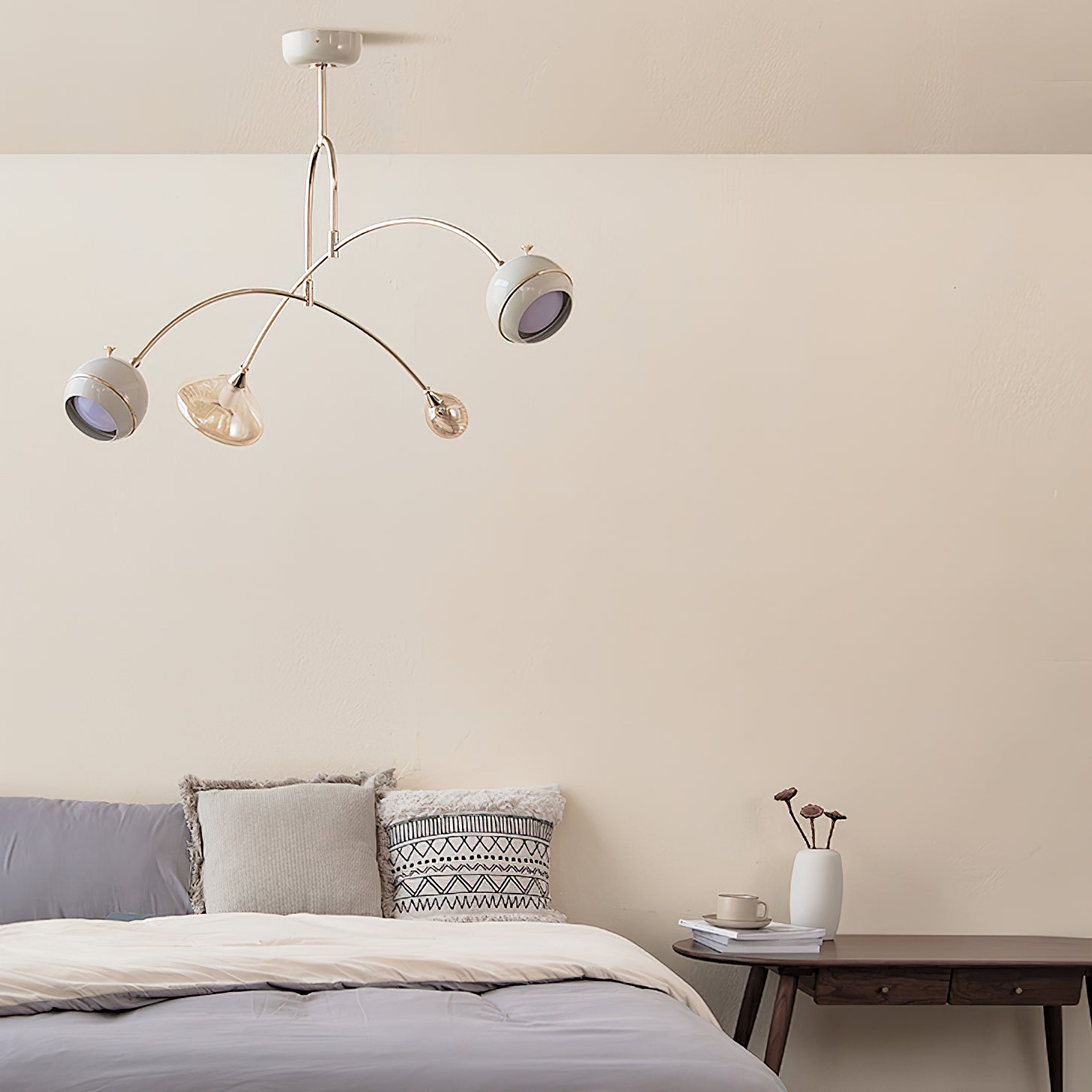 Lustra Chandelier Vert Sci-Fi Élégant - Neutralighting