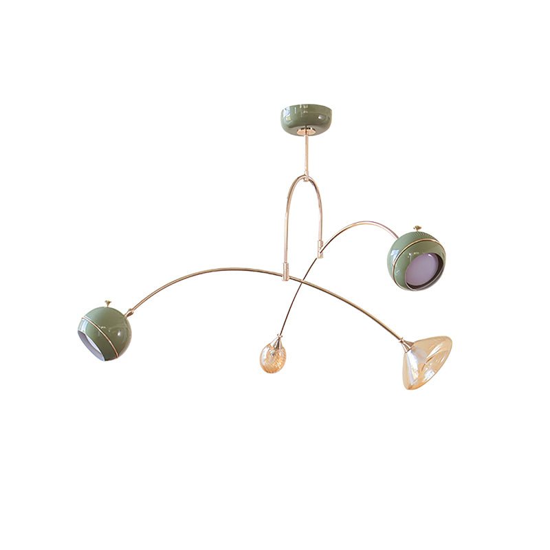 Lustra Chandelier Vert Sci-Fi Élégant - Neutralighting