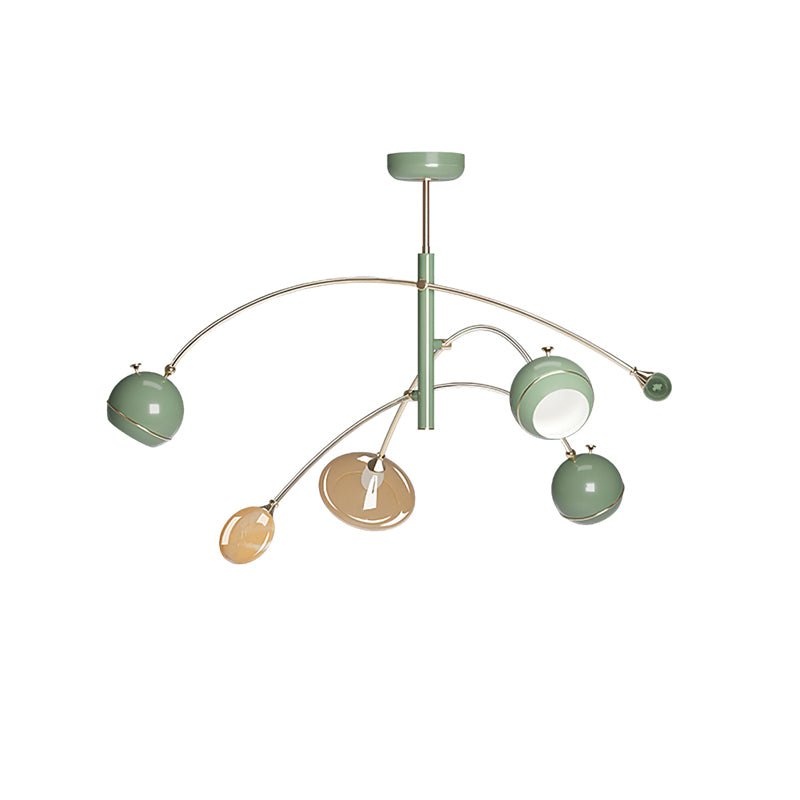 Lustra Chandelier Vert Sci-Fi Élégant - Neutralighting