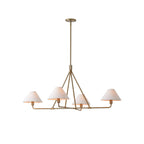 Ornuvyh Ancien Industriel Métal Tissu Lustre - Neutralighting