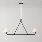 Ornuvyh Ancien Industriel Métal Tissu Lustre - Neutralighting