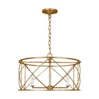 Waegnuvyu Moderne Minimaliste Ancien Industriel Métal Lanterne Lustre - Neutralighting
