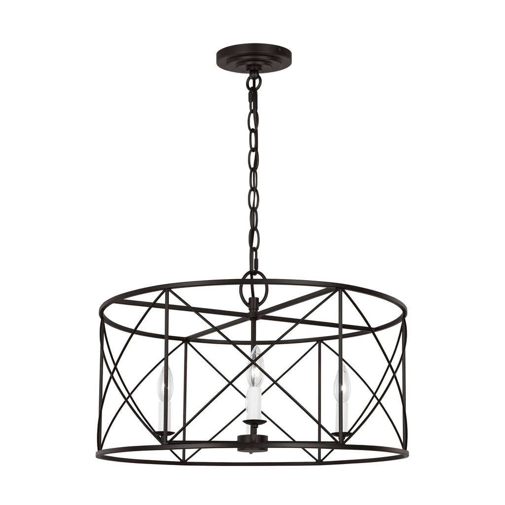 Waegnuvyu Moderne Minimaliste Ancien Industriel Métal Lanterne Lustre - Neutralighting