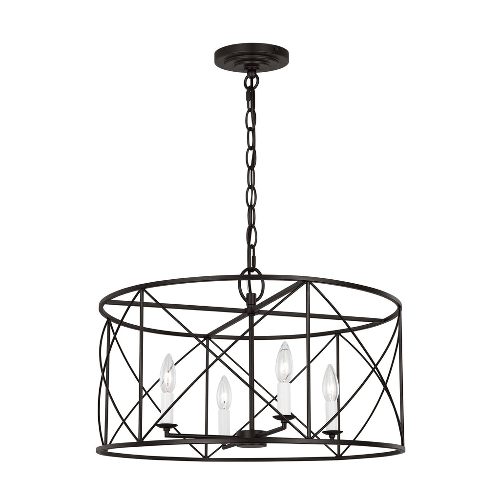 Waegnuvyu Moderne Minimaliste Ancien Industriel Métal Lanterne Lustre - Neutralighting