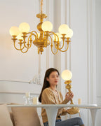 Beatty Lustre Globe en Laiton Bras - Neutralighting