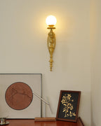 Nara Applique Murale Classique Élégante en Laiton - Neutralighting