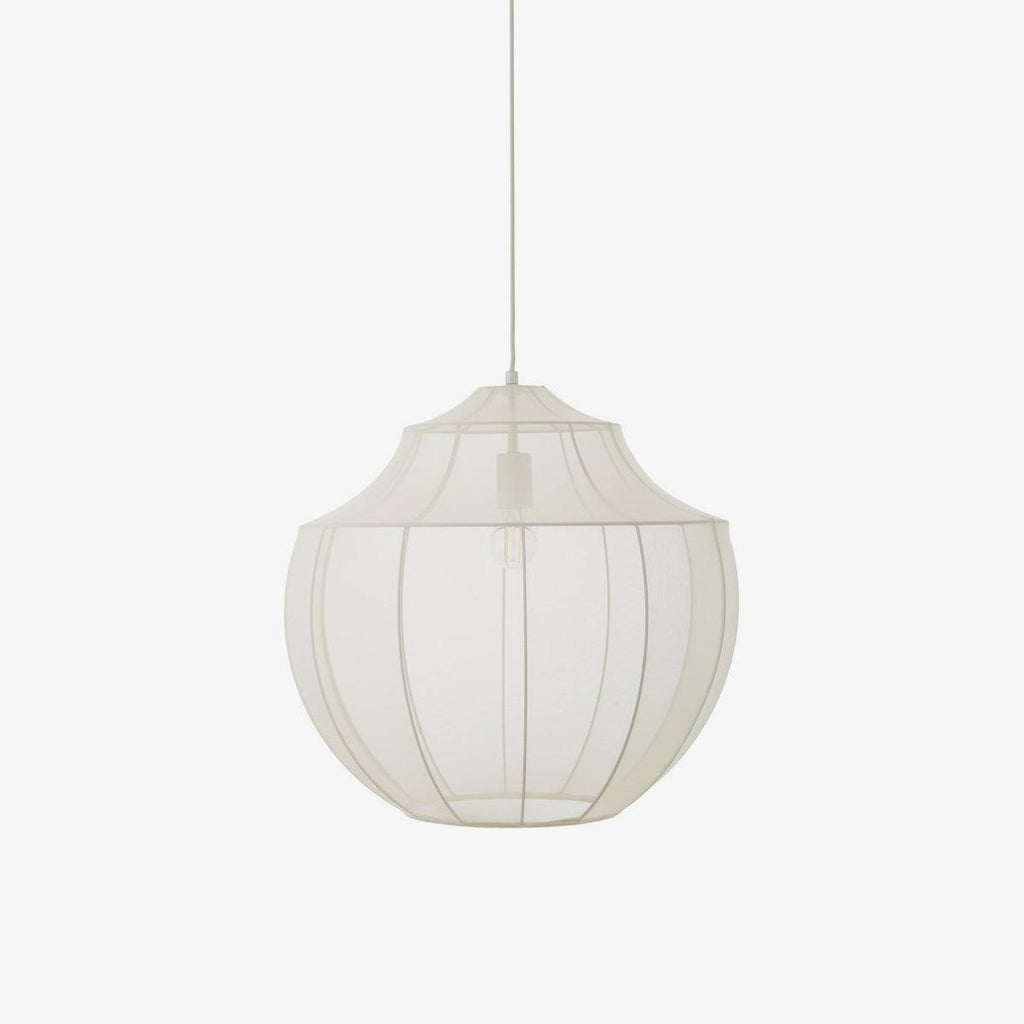 Eraeyra Lampe Suspension en Tissu Maille d'Élégance Premium - Neutralighting