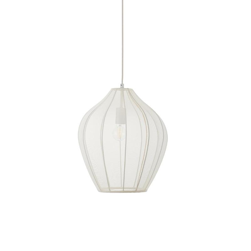 Eraeyra Lampe Suspension en Tissu Maille d'Élégance Premium - Neutralighting