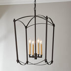 Xenuvyu Minimaliste Industriel Métal Lanterne Suspension - Neutralighting
