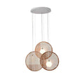 Aurora Chandelier Wooden Plate - Neutralighting