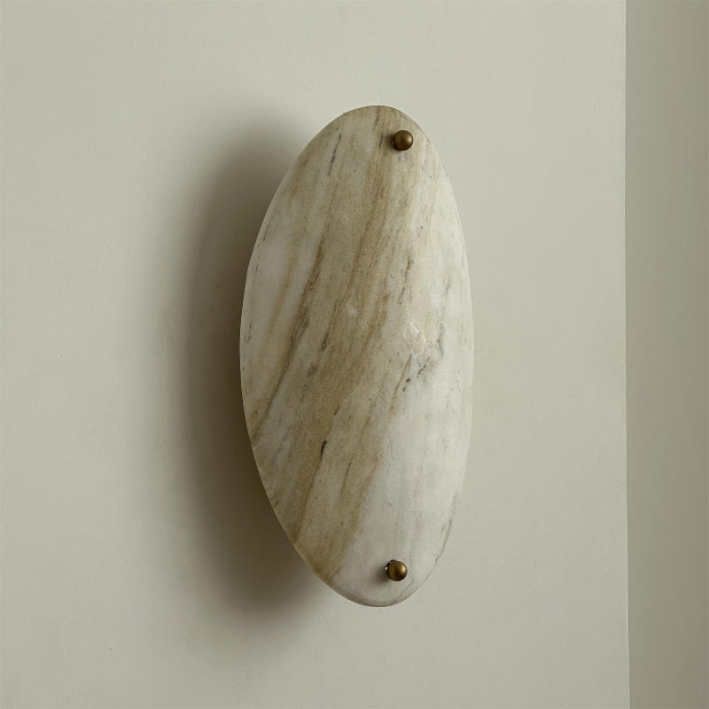 Yrvuvyu Moderne Minimaliste Albâtre Marbre Applique Murale - Neutralighting