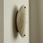 Yrvuvyu Moderne Minimaliste Albâtre Marbre Applique Murale - Neutralighting
