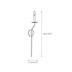 Eirikuvyh Moderne Minimaliste Ancien Industriel Métal Applique Murale - Neutralighting