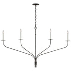 Caeluvyh Ancien Industriel Noir Métal Lustre - Neutralighting