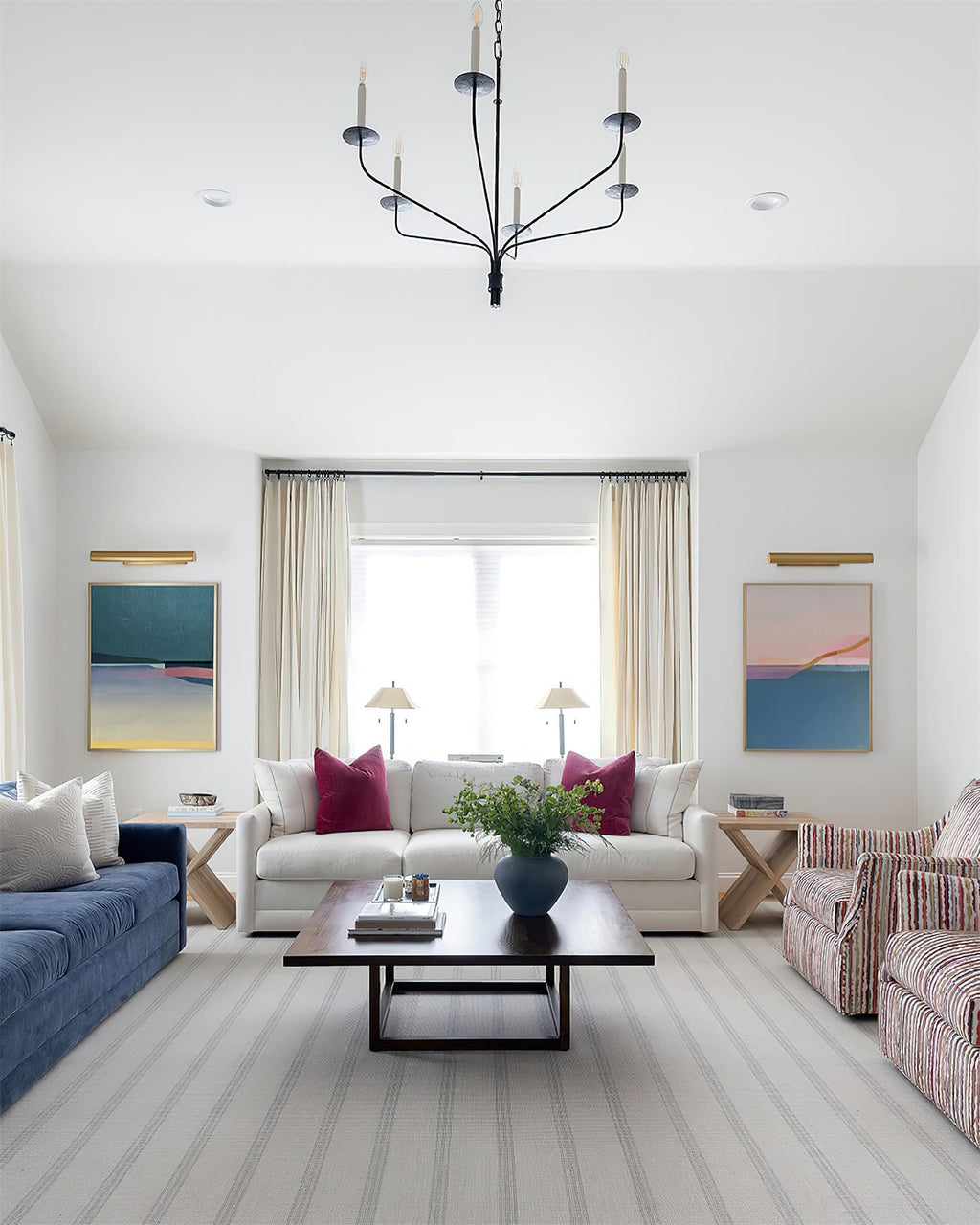 Belfair Lustre Métal Moderne Grand - Neutralighting
