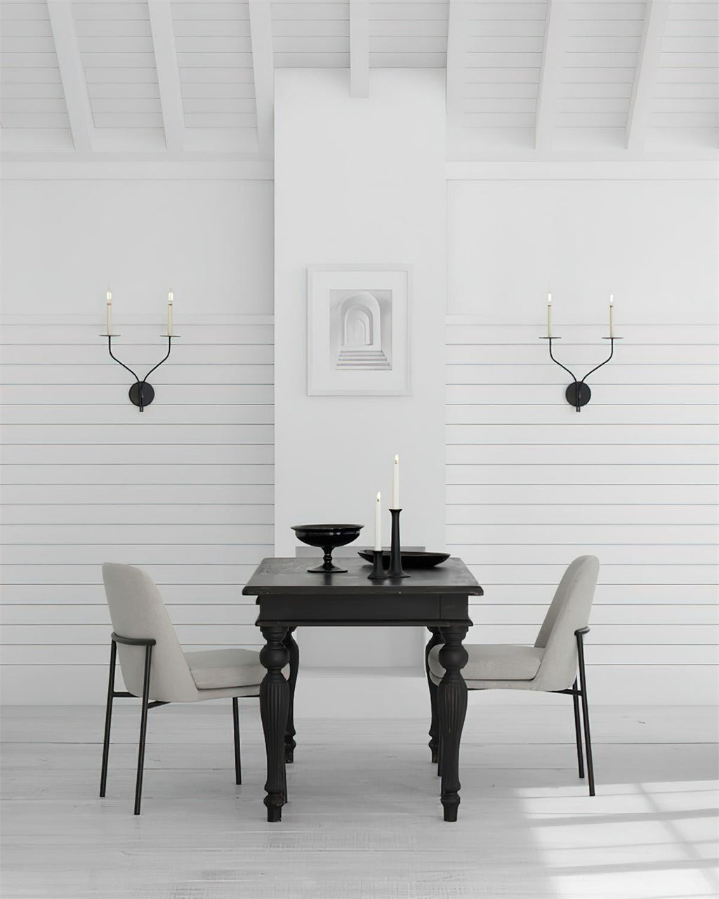 Belfair Applique Murale Bras Doubles Forgés à la Main - Neutralighting