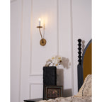 Eirikuvyh Moderne Minimaliste Ancien Industriel Métal Applique Murale - Neutralighting