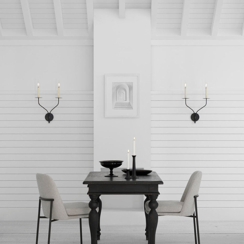 Eirikuvyh Moderne Minimaliste Ancien Industriel Métal Applique Murale - Neutralighting