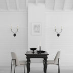 Eirikuvyh Moderne Minimaliste Ancien Industriel Métal Applique Murale - Neutralighting