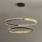 Lustra Chandelier Cristal Noir Or Salle à Manger LED - Neutralighting