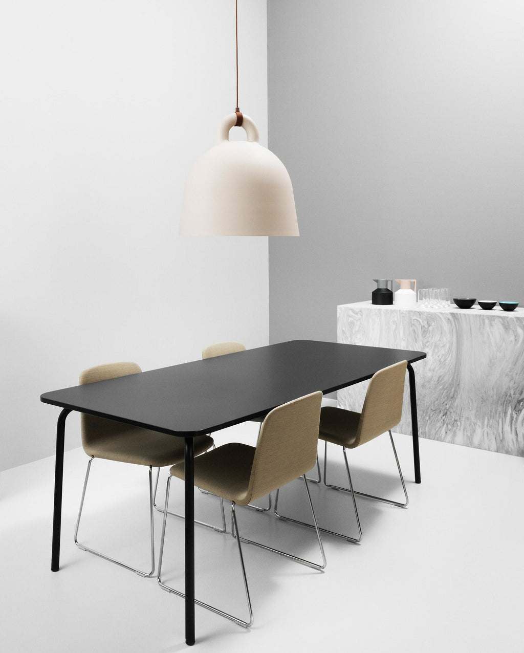 Astria Lampe Pendante Minimaliste en Résine - Neutralighting