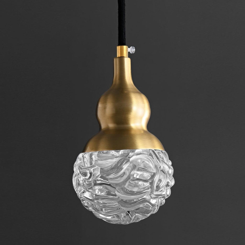 Tavirace Suspension Glam en Laiton et Verre - Neutralighting